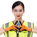 High Visibility Latex Coated Work Gloves Soft Handiness Resistance Comfortable Foam Safety Protective Gloves Manufactures